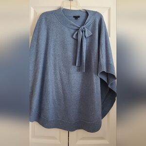 Talbots Blue Women's Poncho